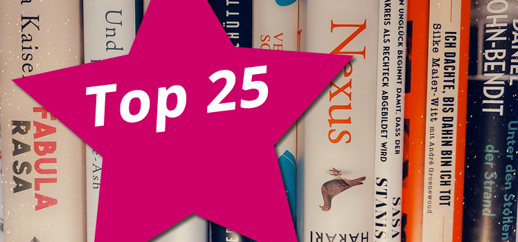 Die 25 meistgelesenen Buchvorstellungen 2025